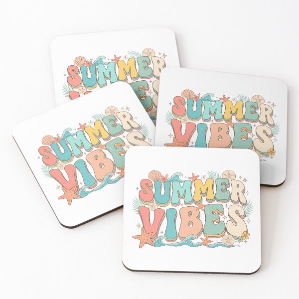 Item preview, Summer Vibes Beach Vacation Retro Coastal Design designed and sold by ShopVelona.