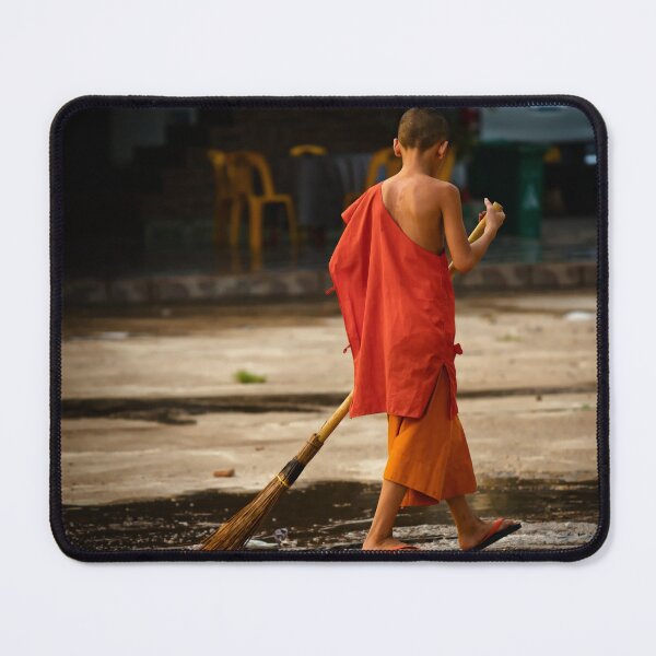 Item preview, A scene of monastic life in authentic Laos designed and sold by franck380.