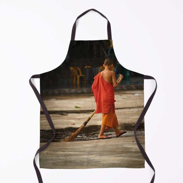 Item preview, A scene of monastic life in authentic Laos designed and sold by franck380.