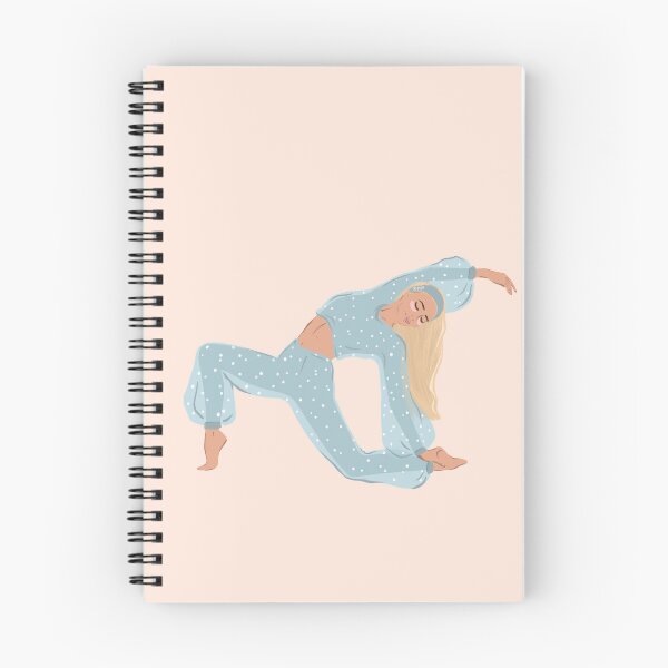 Item preview, Woman in Blue Doing Yoga Pose With Eye Mask designed and sold by zmp-art.