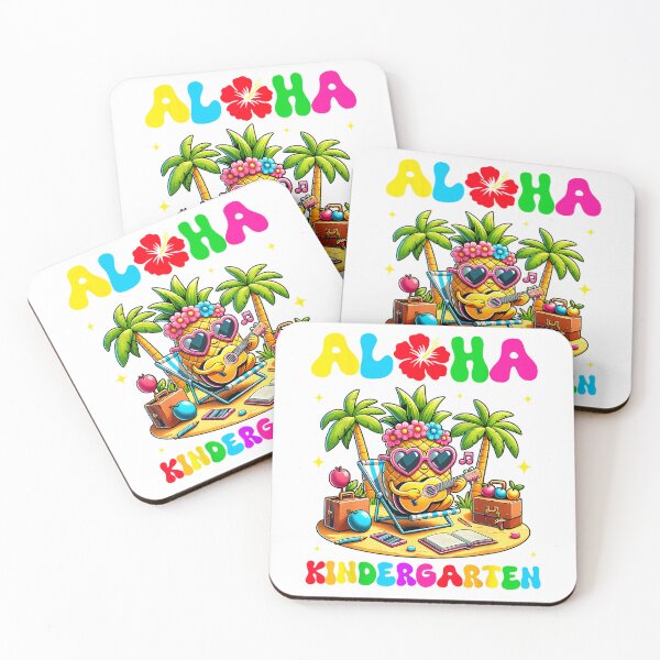 Item preview, Aloha Kindergarten Pineapple Hawaii Back to School Kids Girl T-Shirt designed and sold by DArtfulStudio.