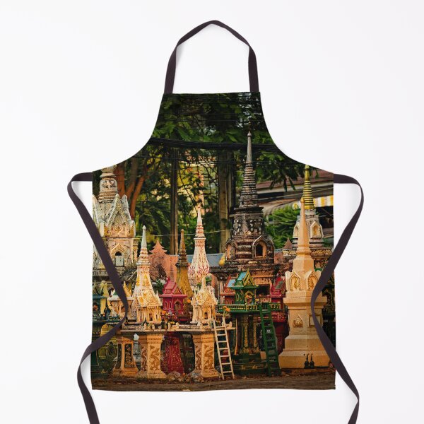 Item preview, Buddhist sanctuary with richly decorated monuments designed and sold by franck380.