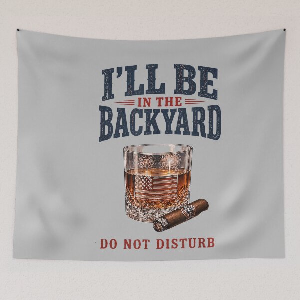 Item preview, I'll Be in The Backyard Cigar designed and sold by mjohnson9.