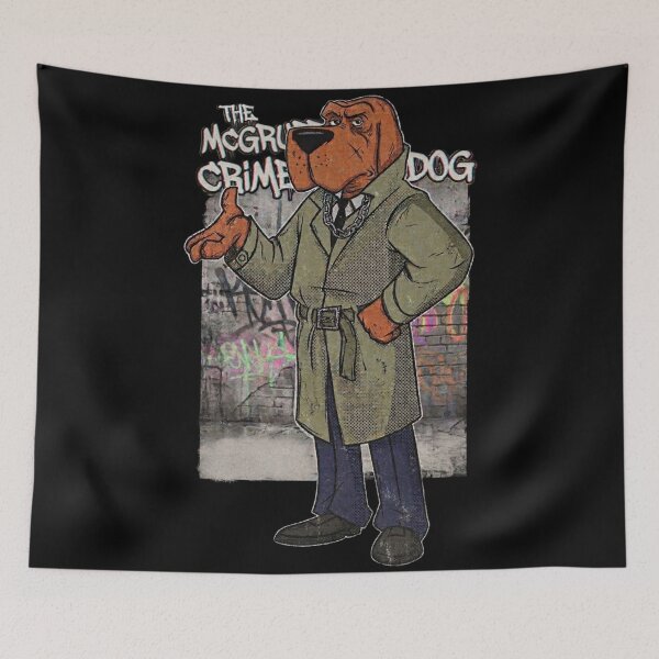 Item preview, Retro McGruff the Crime Dog - Vintage PSA Nostalgia designed and sold by Thogan0416.