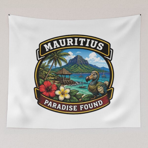 Item preview, Mauritius – Island of Tropical Serenity designed and sold by GnuArt.