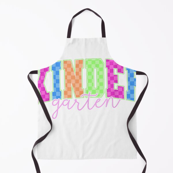 Item preview, Back to School Neon Checkered Kindergarten, Colorful Teacher T-Shirt designed and sold by SavsMerch.