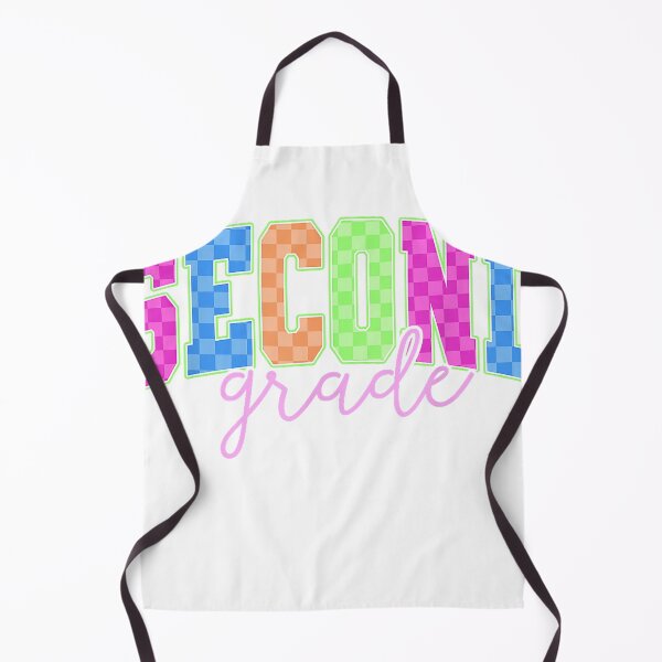 Item preview, Back to School Neon Checkered Second Grade, Colorful Teacher T-Shirt designed and sold by Badriiiii.