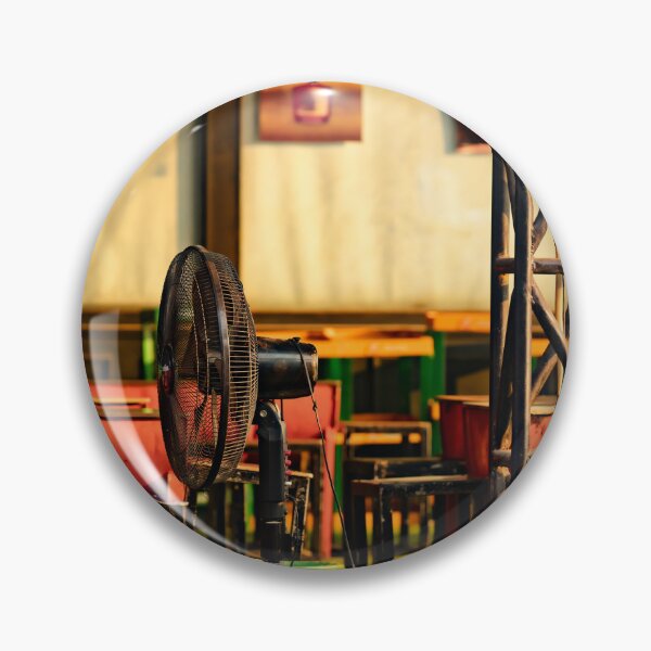 Item preview, Urban decor with tables and fans lined up designed and sold by franck380.