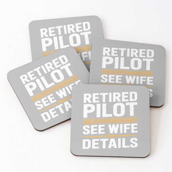 Item preview, Funny Retirement Pilot Men Dad Retiring Party Humor Long Sleeve designed and sold by ArleneRowe.