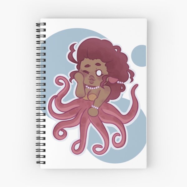 Artikelvorschau, Kawaii Oktopus-Meerjungfrau Cecaelia Sirene Meer entworfen und verkauft von Hector-Studio.