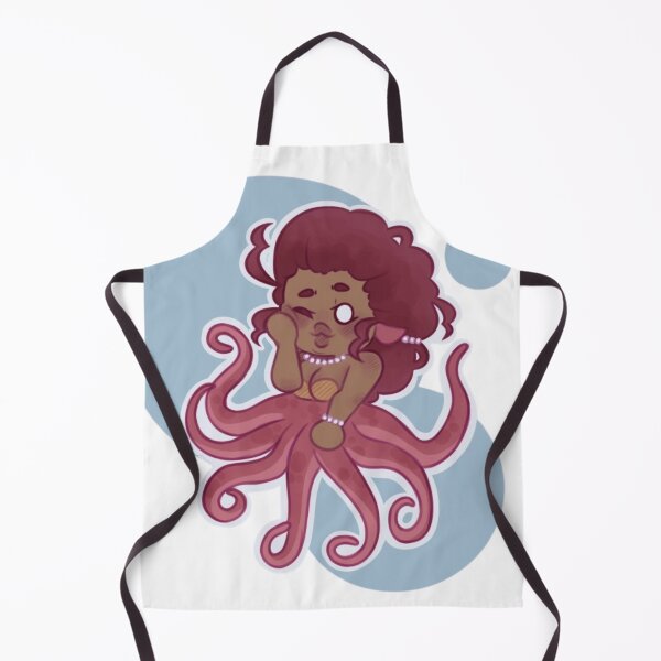 Item preview, Kawaii Octopus Mermaid Cecaelia Siren Sea designed and sold by Hector-Studio.