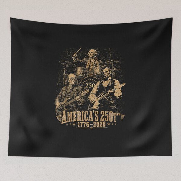 Item preview, 250 Years Patriot Guitar Drum Band American Flag 1776 2026 designed and sold by FrankIsabel.