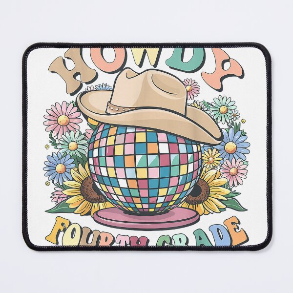 Item preview, Howdy Fourth Grade Cowgirl Western 4th Grade Back to School T-Shirt designed and sold by kevincuellar.