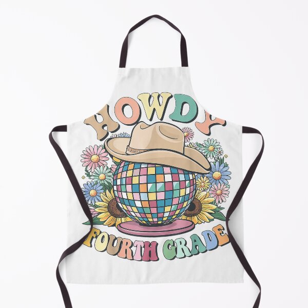 Item preview, Howdy Fourth Grade Cowgirl Western 4th Grade Back to School T-Shirt designed and sold by kevincuellar.