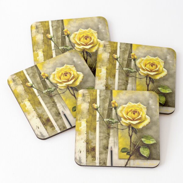 Item preview, A Single Yellow Rose.. designed and sold by ©Janis Zroback.