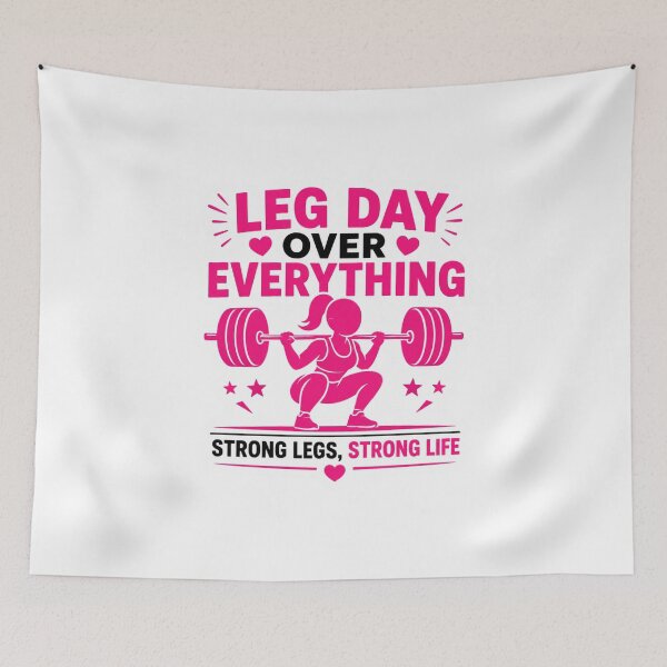 Item preview, Leg Day Over Everything Strong Legs Strong Life designed and sold by Digistore1221.
