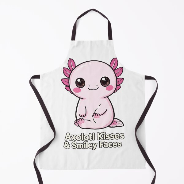 Item preview, Axolotl Kisses Smiley Faces Cute Axolotl Gift designed and sold by Arties4Bread⭐⭐⭐⭐⭐.