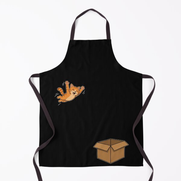 Item preview, Cardboard Box Diving Cat designed and sold by elderberry.