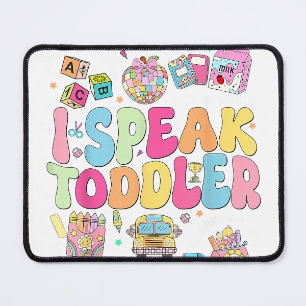 Item preview, I Speak Toddler Back to School Teacher T-Shirt designed and sold by gidget-gadget.