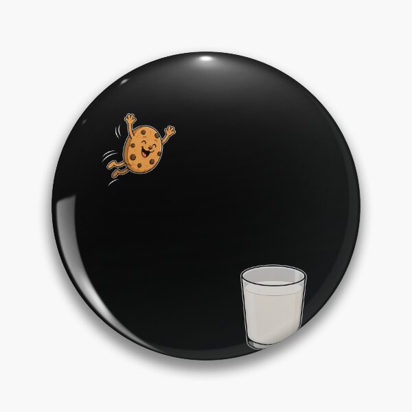 Item preview, Cookie Leaping Into Milk Glass designed and sold by elderberry.