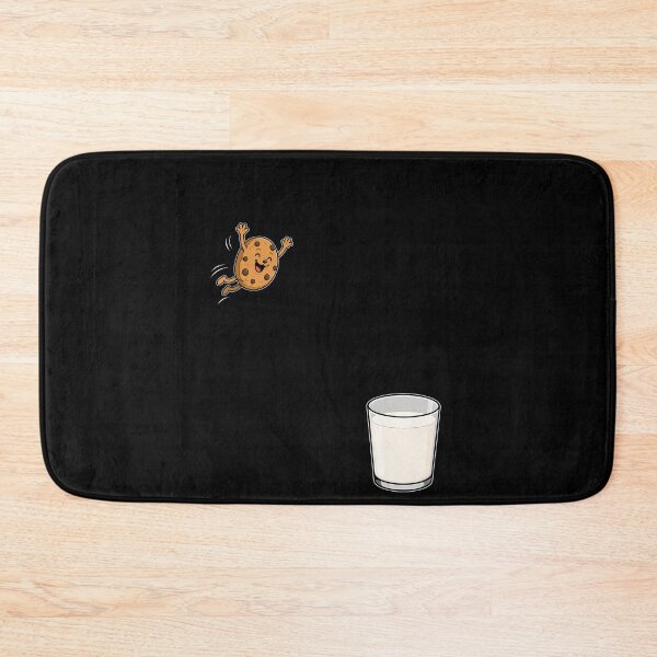 Item preview, Cookie Leaping Into Milk Glass designed and sold by elderberry.