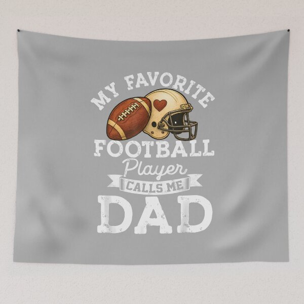 Item preview, Funny Sports My Favorite Football Player Calls Me Dad designed and sold by ArleneRowe.