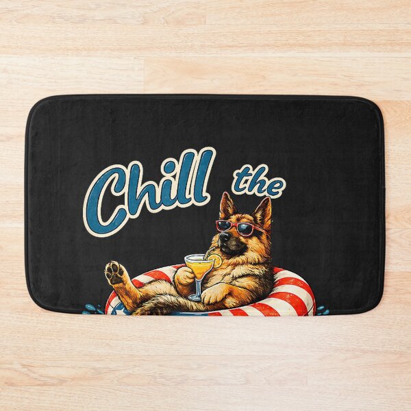 Item preview, Chill The Fourth Out German Shepherd 4th of July designed and sold by CriseldaBruning.