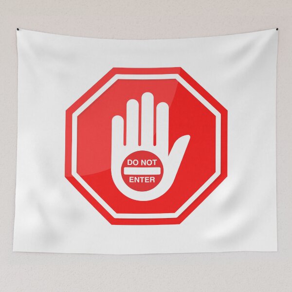 Item preview, Do Not Enter designed and sold by MayaCordalia.