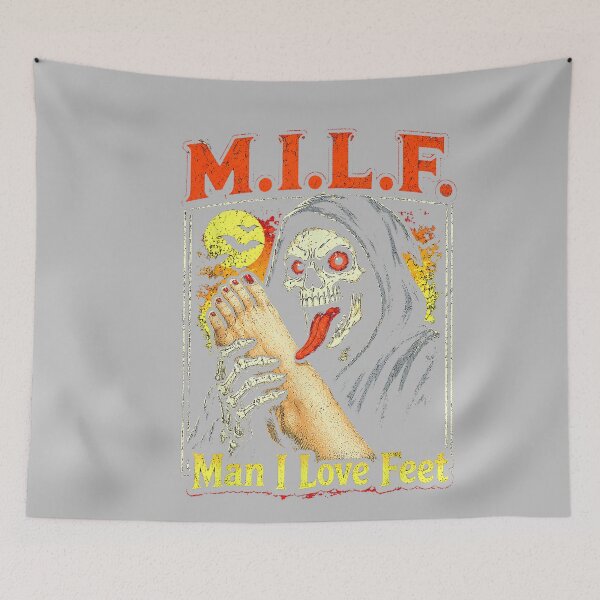 Item preview, M.I.L.F. Man I Love Feet, Inappropriate Humor Foot Toe Lover designed and sold by mjohnson9.
