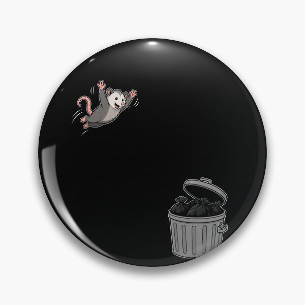 Item preview, Funny Dumpster Diving Possum Trash Joke designed and sold by elderberry.