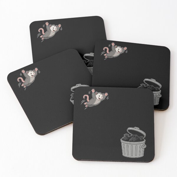 Item preview, Funny Dumpster Diving Possum Trash Joke designed and sold by elderberry.