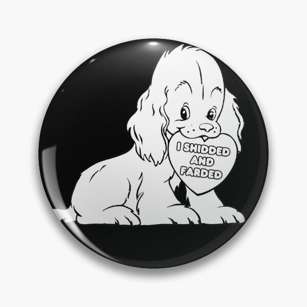 Item preview, Dog Cartoon Heart Phrase Novelty designed and sold by Random-Toon.