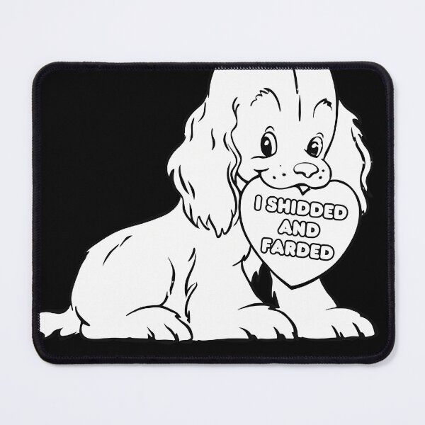 Item preview, Dog Cartoon Heart Phrase Novelty designed and sold by Random-Toon.