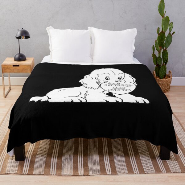 Item preview, Dog Cartoon Heart Phrase Novelty designed and sold by Random-Toon.
