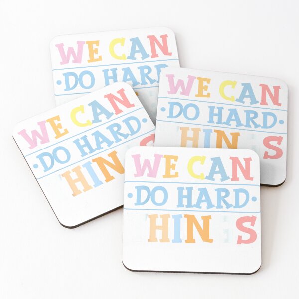 Item preview, Back To School Teachers We Can Do Hard Things T-Shirt for Men Women Kids designed and sold by ‘Nothing Scares Me’ Store.