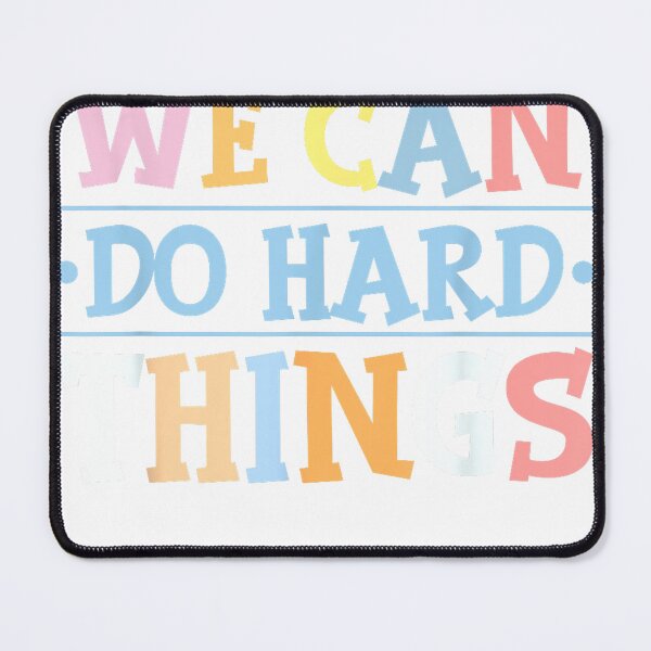 Item preview, Back To School Teachers We Can Do Hard Things T-Shirt for Men Women Kids designed and sold by ‘Nothing Scares Me’ Store.