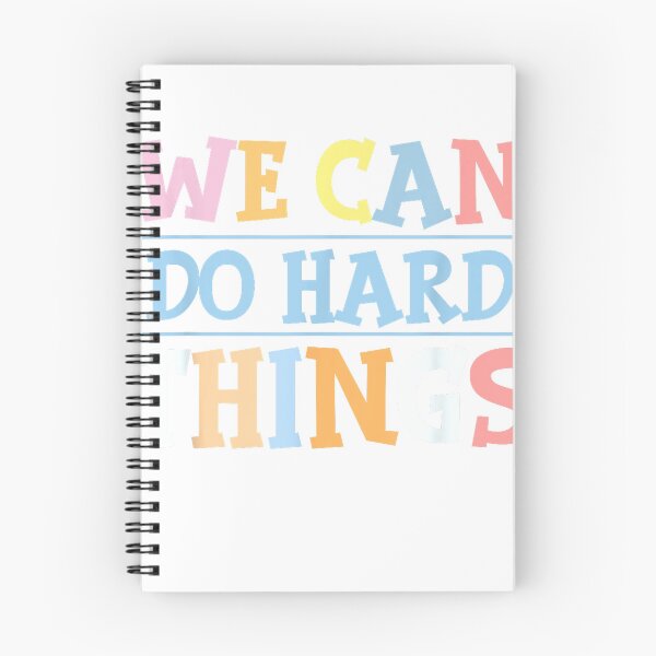 Item preview, Back To School Teachers We Can Do Hard Things T-Shirt for Men Women Kids designed and sold by ‘Nothing Scares Me’ Store.