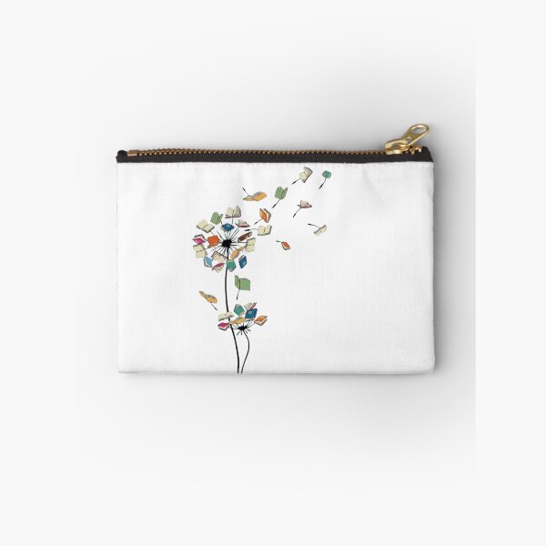 Item preview, Whimsical Dandelion Flying Books - Literary Art for Book Lovers designed and sold by haitrieuic96.