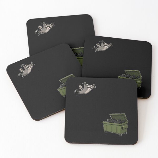 Item preview, Trash Dumpster Diving Raccoon Humor designed and sold by elderberry.