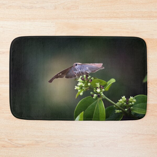 Item preview, Delicate butterfly on a tropical green stem designed and sold by franck380.