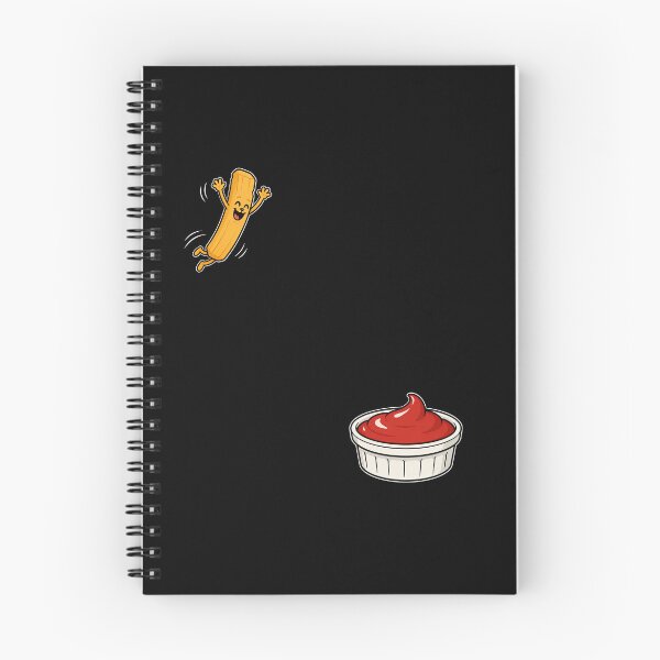 Item preview, Potato Fry Diving Into Ketchup Funny Food designed and sold by elderberry.