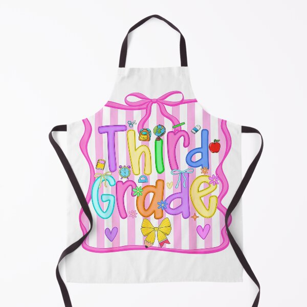 Item preview, Back to School Third Grade Girls Bow 3rd Grade Teachers Kids T-Shirt designed and sold by DArtfulStudio.