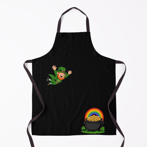 Item preview, St Patricks Day Treasure Diving Leprechaun designed and sold by elderberry.