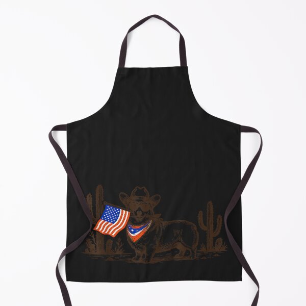 Item preview, Corgi Dog 4th of July Cowboy Western USA American Flag designed and sold by CriseldaBruning.