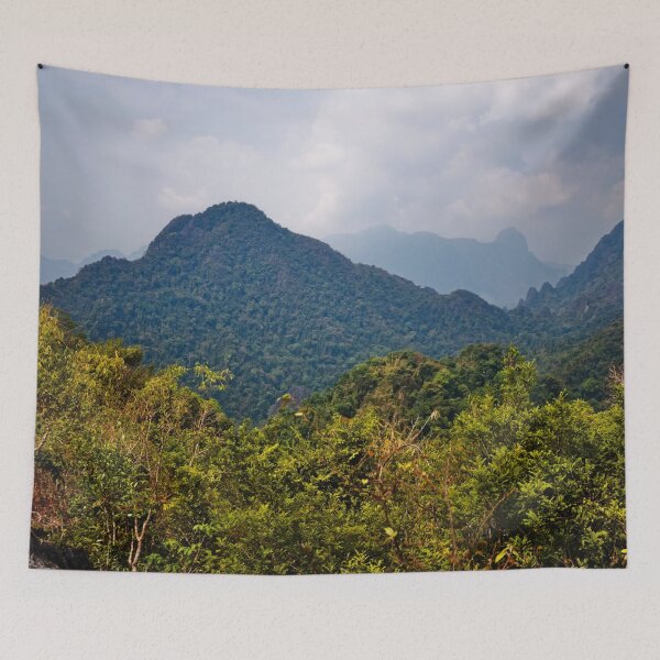 Item preview, A verdant valley surrounded by majestic mountains designed and sold by franck380.