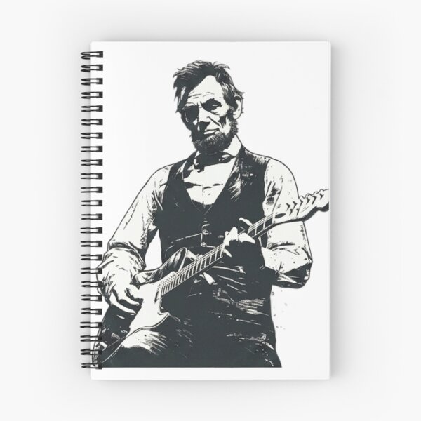 Item preview, President Abraham Lincoln Playing Guitar Abe Lincoln designed and sold by Sapocheart.
