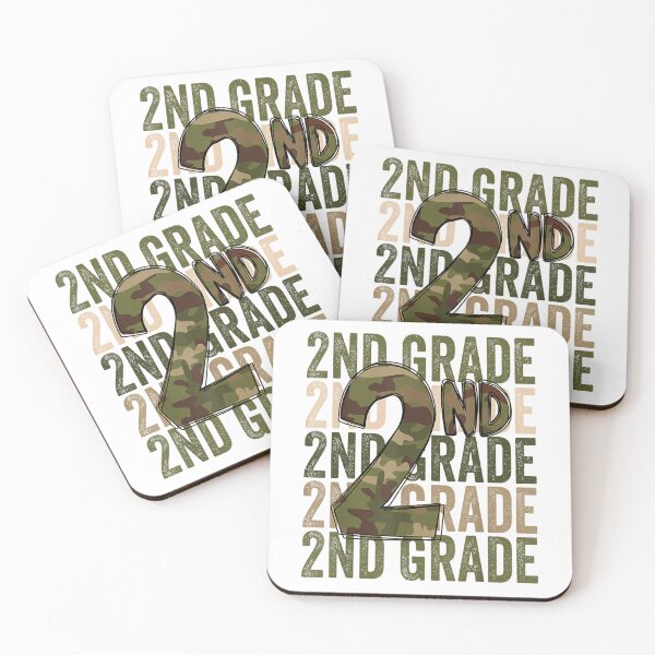 Item preview, Camo Team 2nd Grade Squad Back to School Teacher Kids Boys T-Shirt designed and sold by SavsMerch.