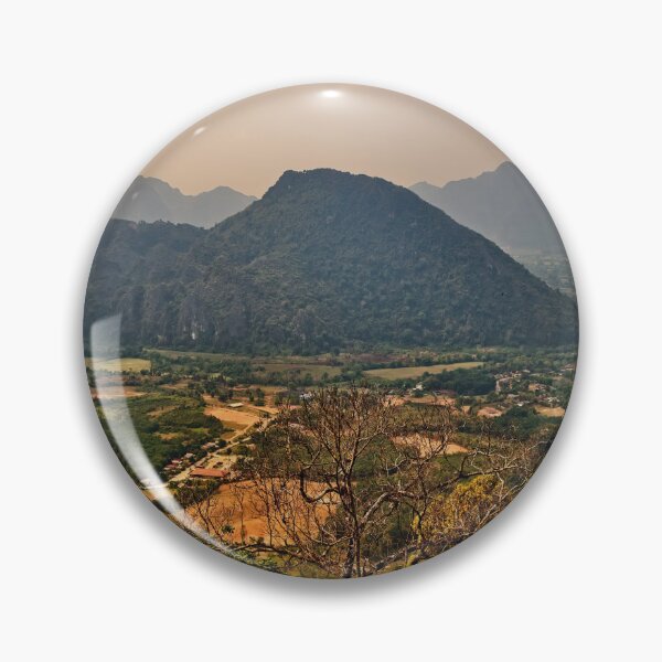 Item preview, Natural landscapes and lush hills under a warm sky designed and sold by franck380.
