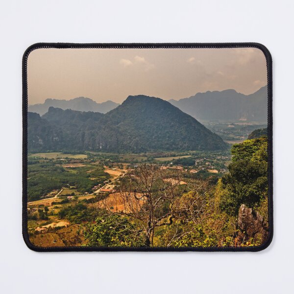 Item preview, Natural landscapes and lush hills under a warm sky designed and sold by franck380.