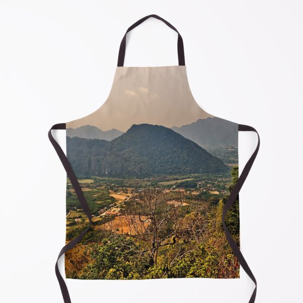 Item preview, Natural landscapes and lush hills under a warm sky designed and sold by franck380.